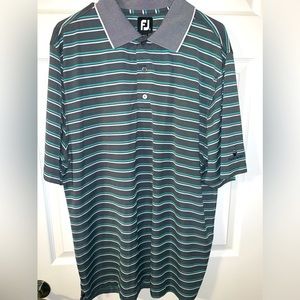 Footjoy Men’s Golf Short Sleeve Polo Shirt Size XL #187